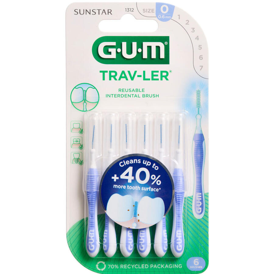 Gum Travler Mellemrumsbørste 1312G