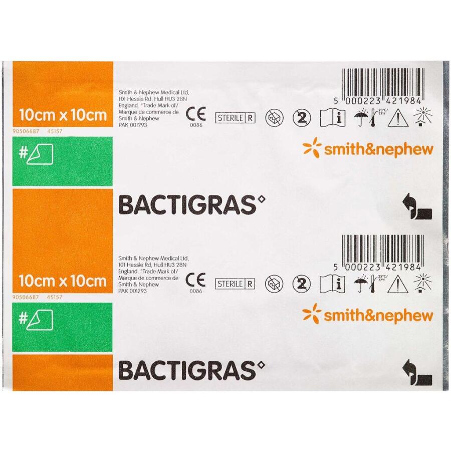 Bactigras 10x10 cm