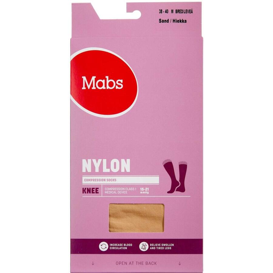 Mabs Nylon Cotton Knee Wide Sand Medium