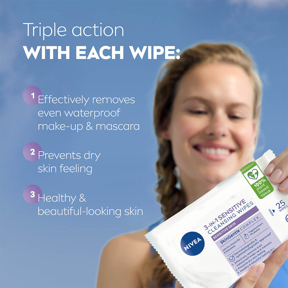 NIVEA Sensitive Cleansing Wipes