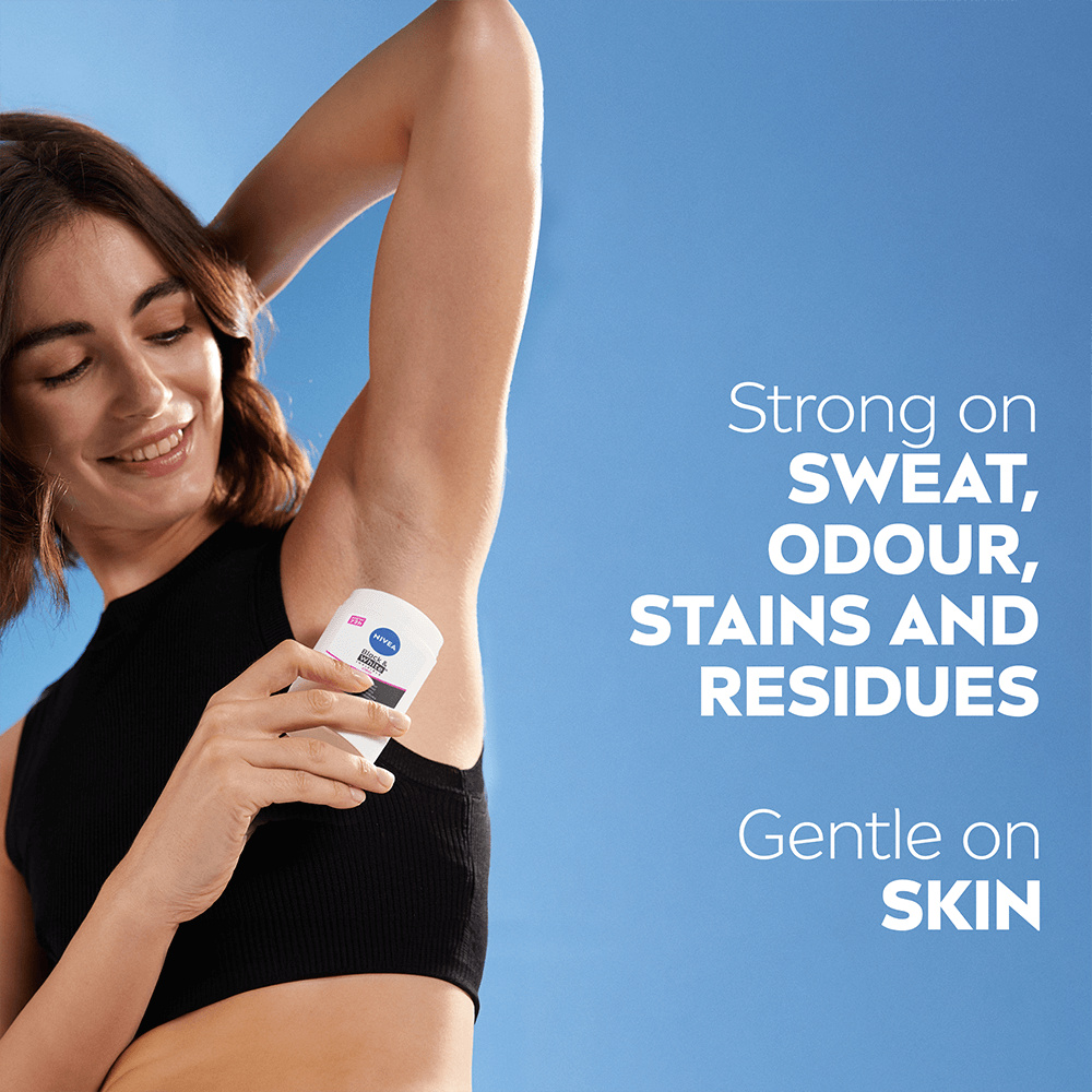 NIVEA Black & White Invisible Stick Female
