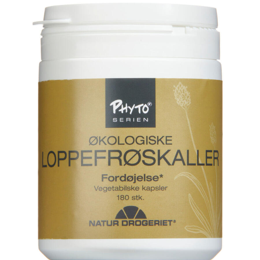 Økologiske Loppefrøskaller i Kapsler