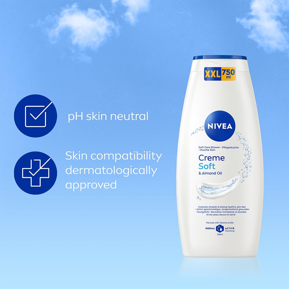 NIVEA Creme Soft & Almond Oil
