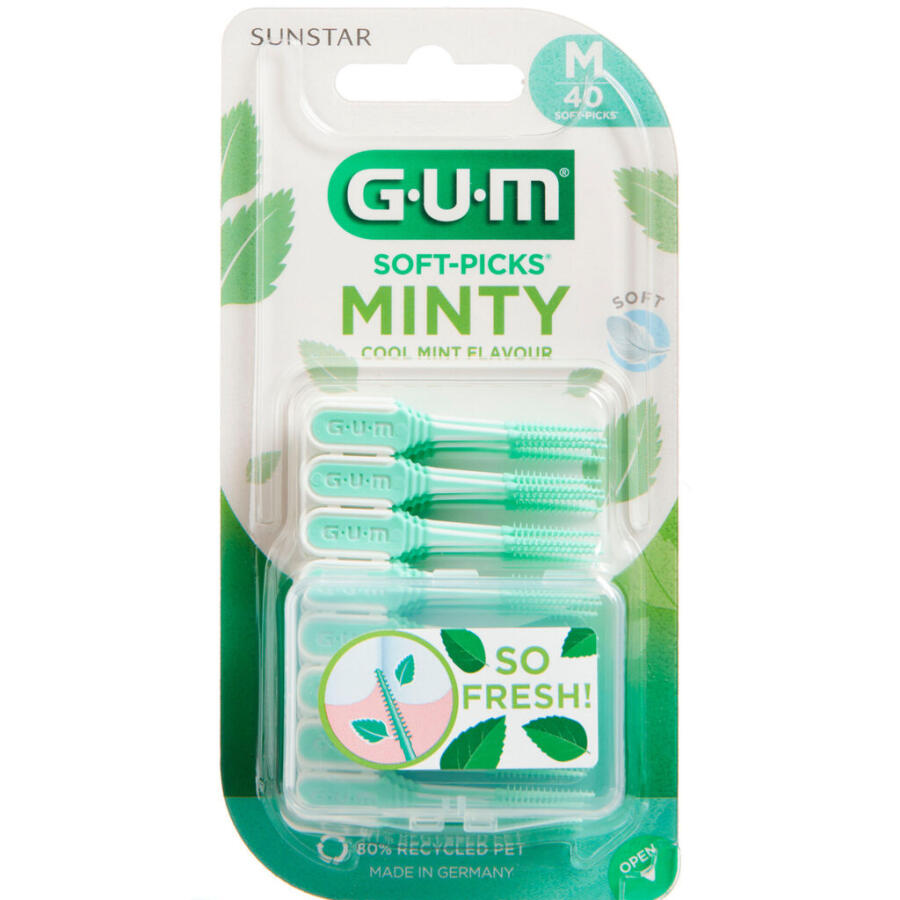 GUM Soft Picks Comfort Flex Mint medium