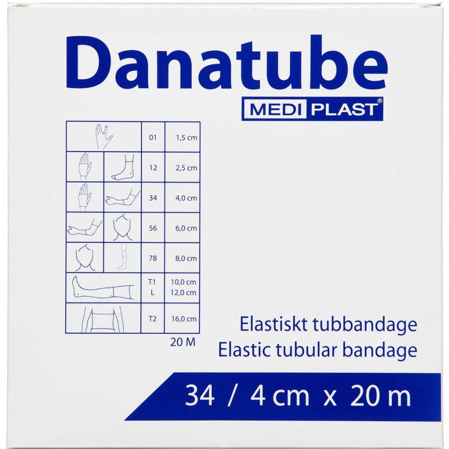 Danatube Rørbandage 4 cm x 20 m