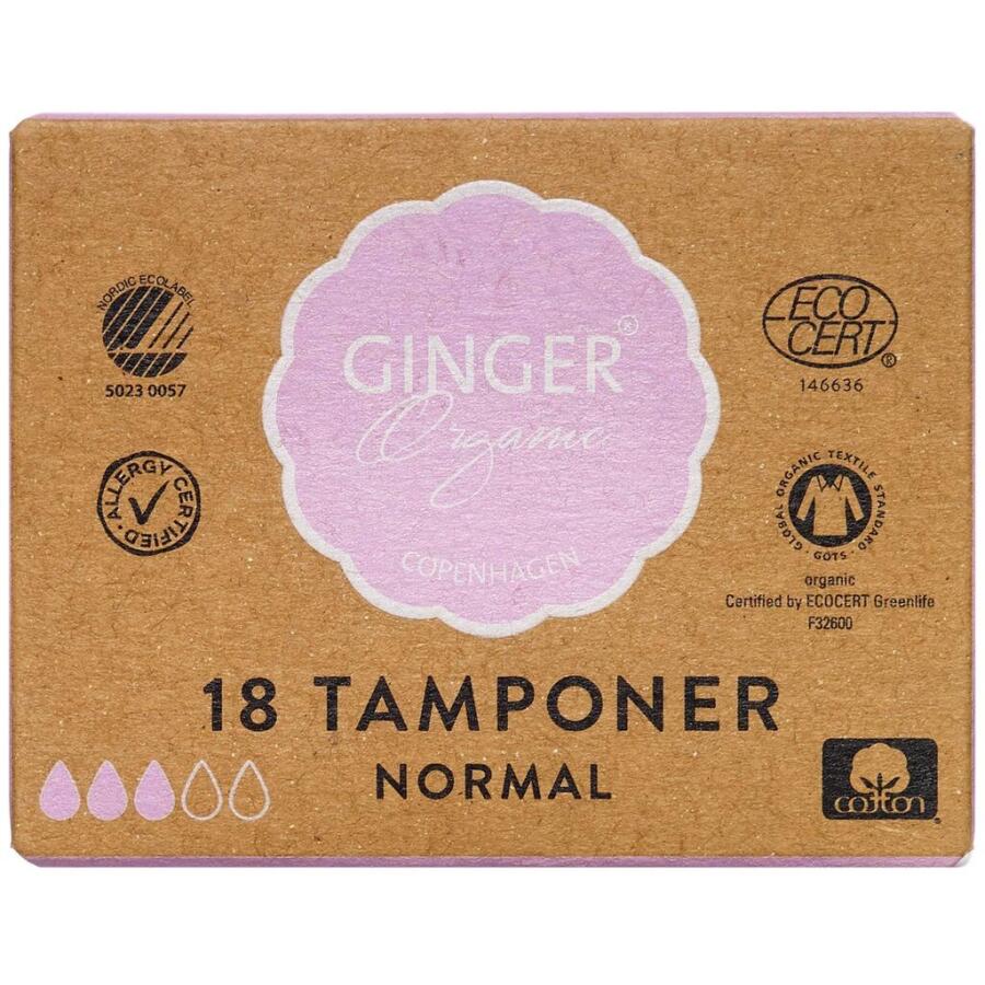 GingerOrganic Tampon Digital Normal