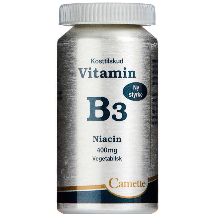 Camette Vitamin B3 Niacin 400 mg