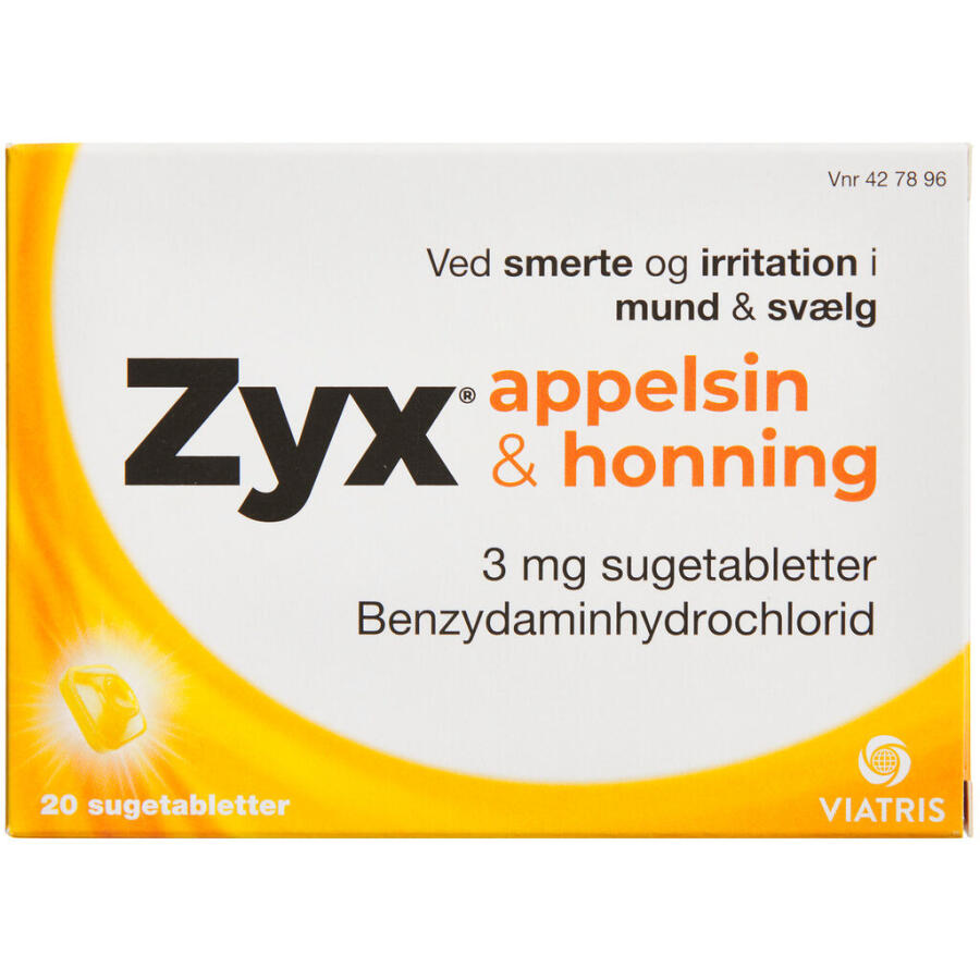 Zyx appelsin & honning