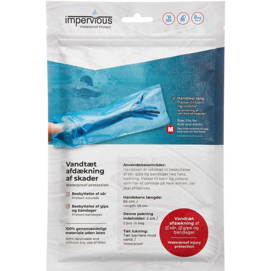 Impervious Handske Lang Medium