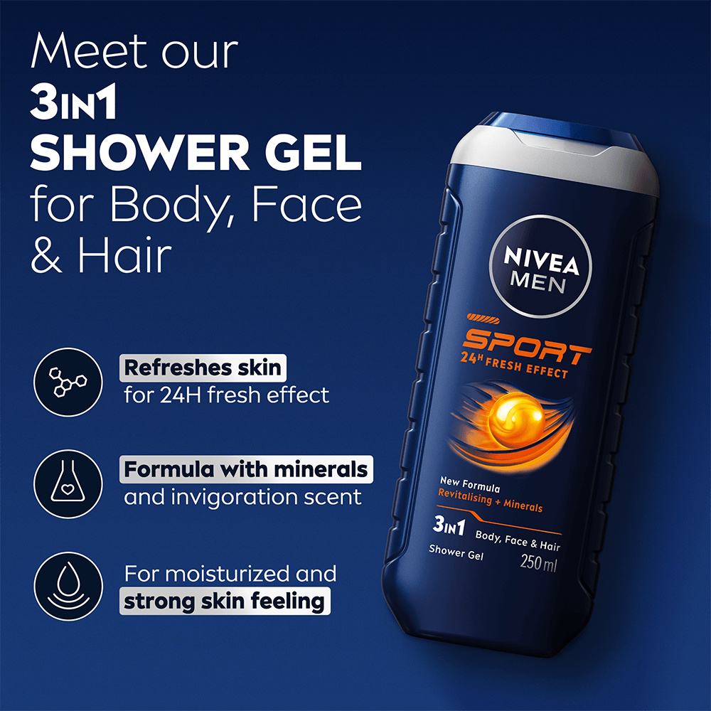 NIVEA Men Sport Shower Gel