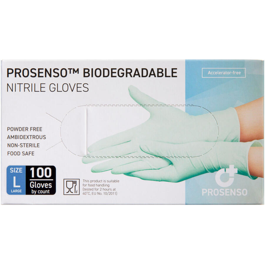 Prosenso Bionedbrydelig Nitrilhandske Large