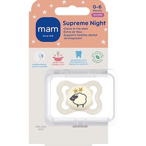 MAM Supreme Night 0-6m Silk 1p Box H Neutral