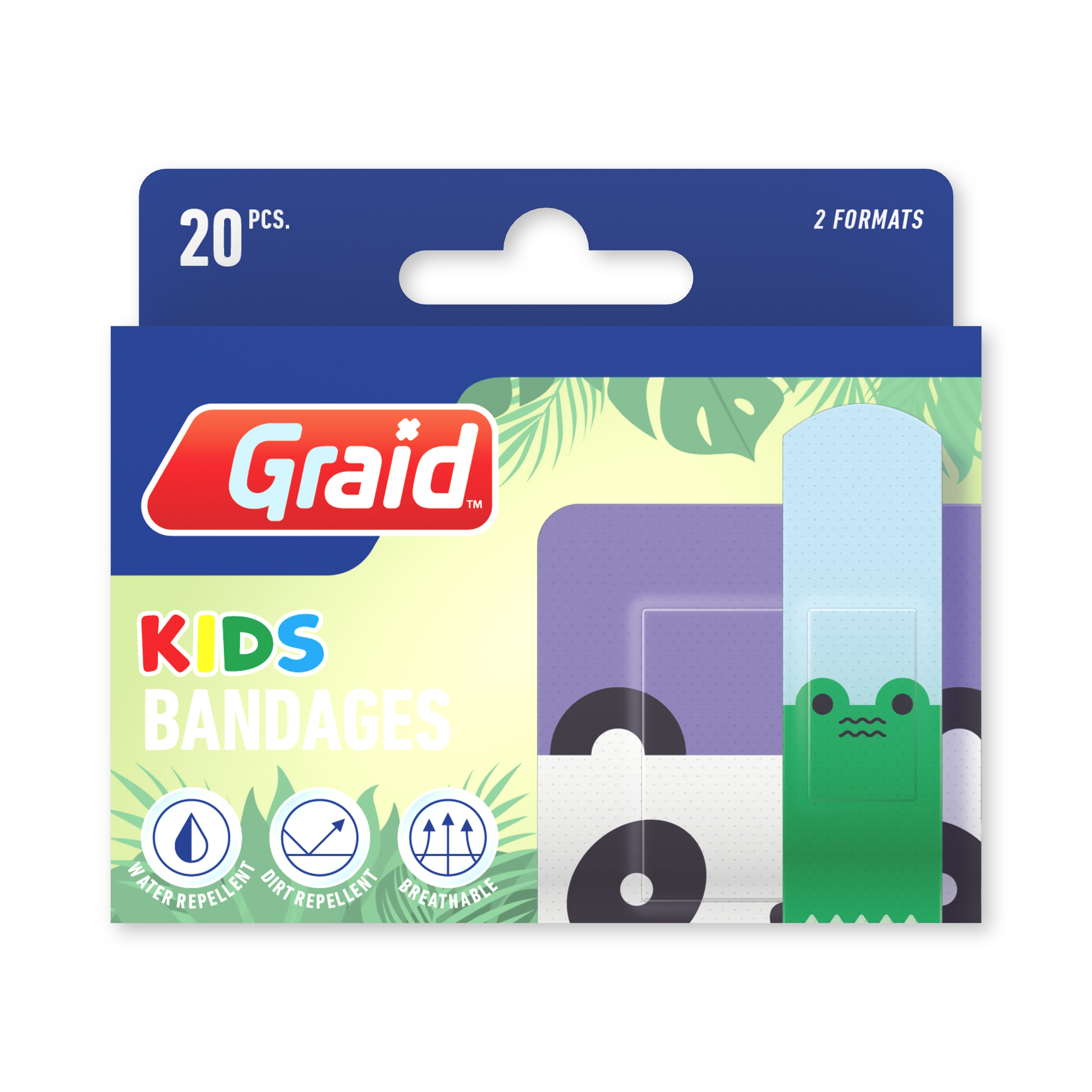 GRAID PLASTER KIDS ANIMALS
