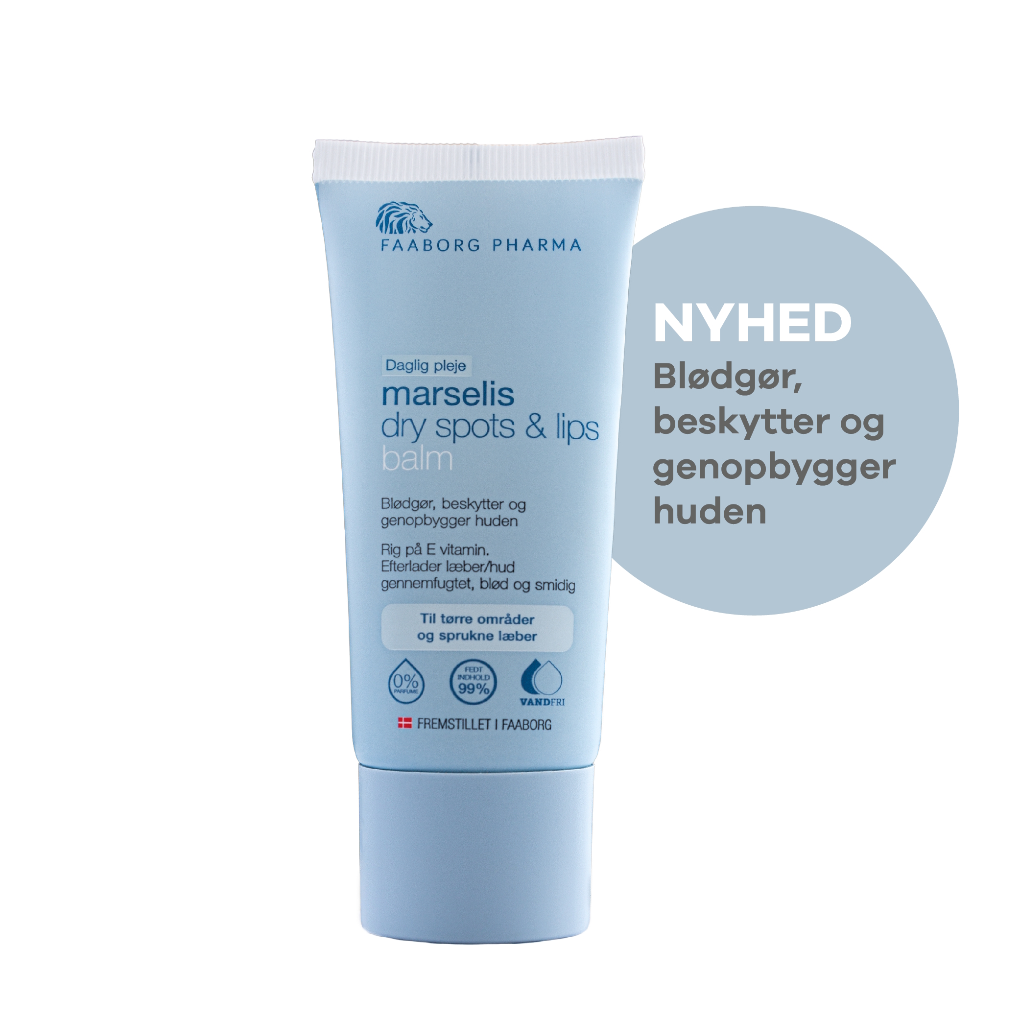 Faaborg Marselis - dry spots and lips balm
