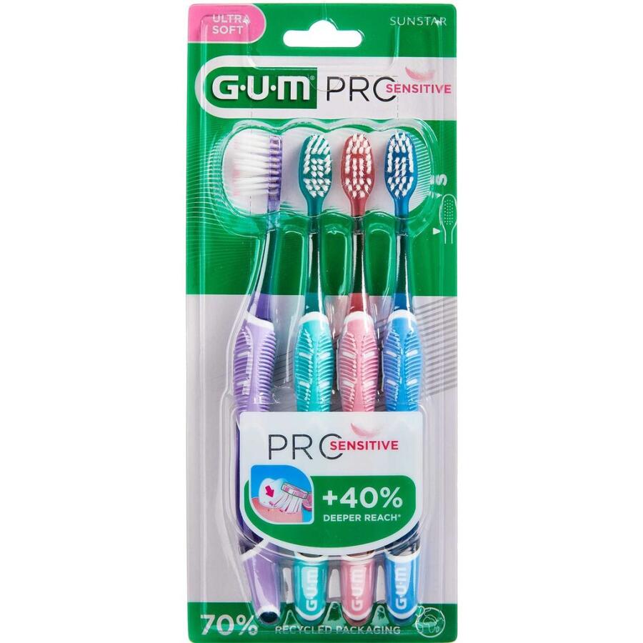 GUM PRO SENSITIVE tandbørster
