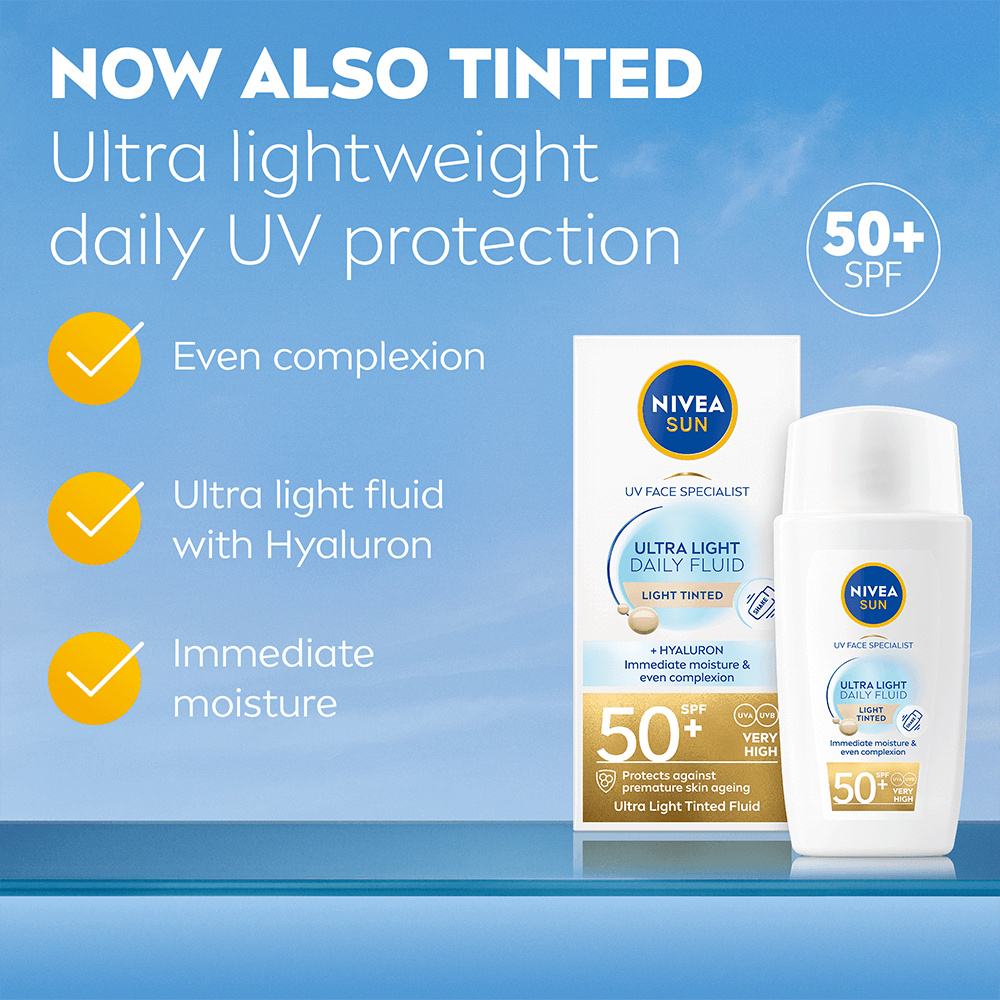 NIVEA Daily Fluid Light Tinted SPF 50+