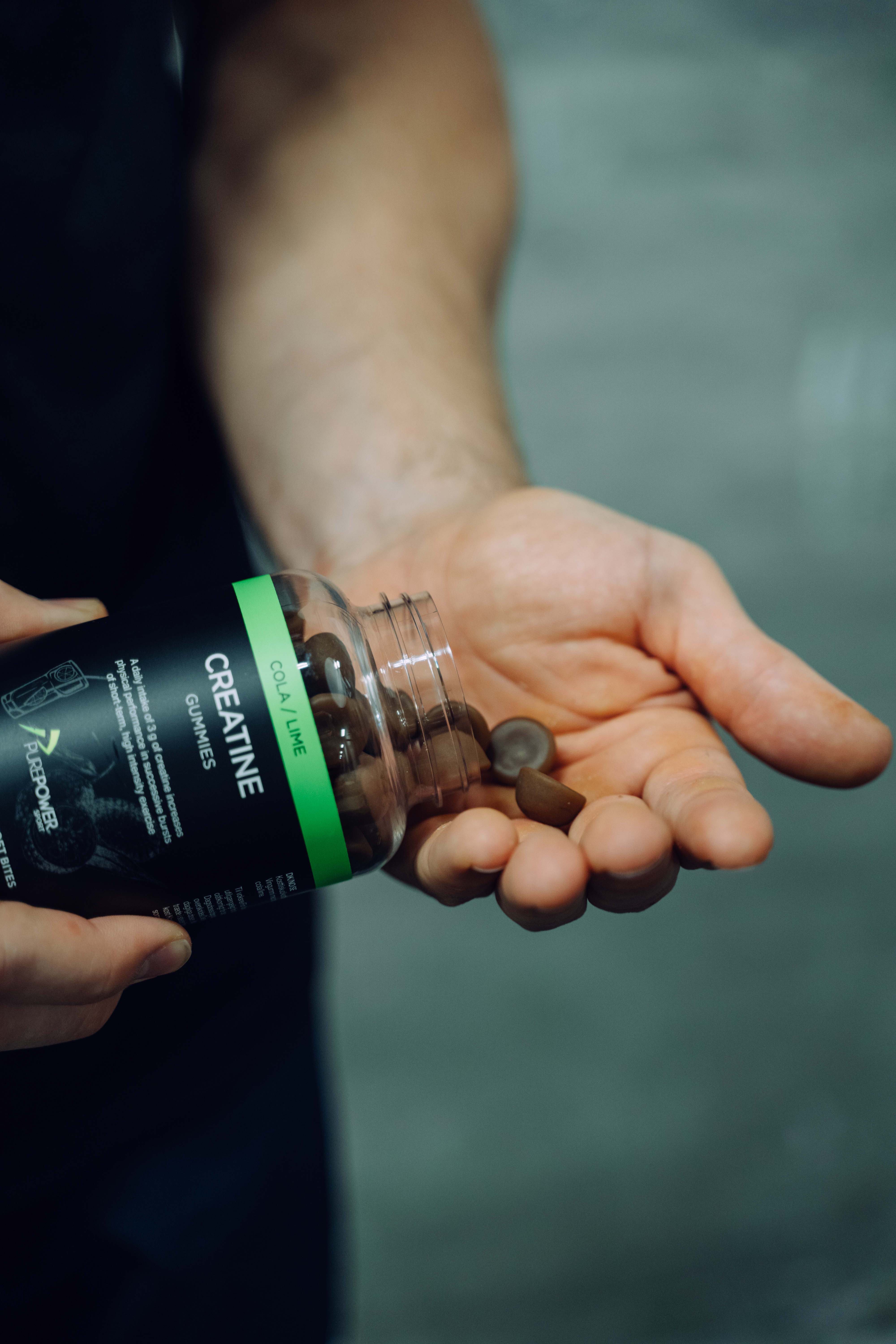Pure Power Kreatin Gummies Cola/Lime