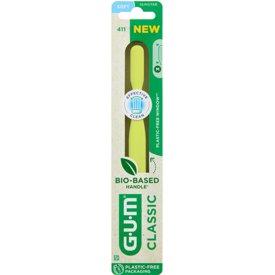 Gum Tandbørste 411 Blød