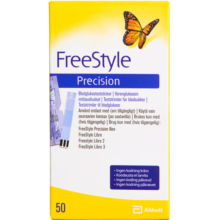 FreeStyle Precision Teststrimler