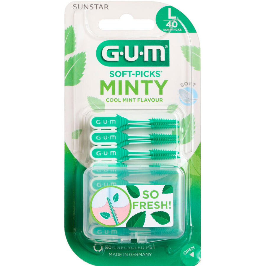 GUM Soft-Picks Comfort Flex Mint Large