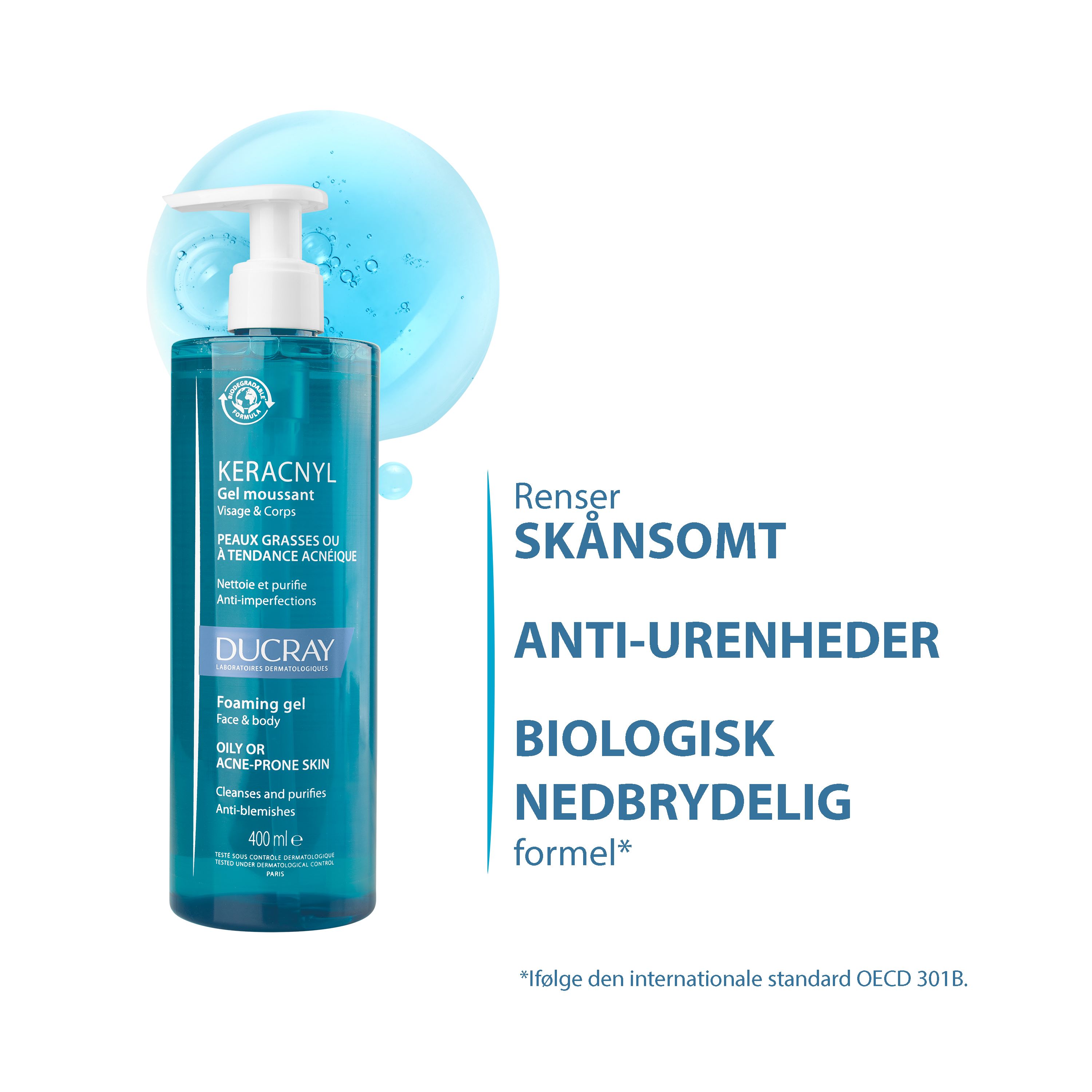 Ducray Keracnyl Foaming Gel