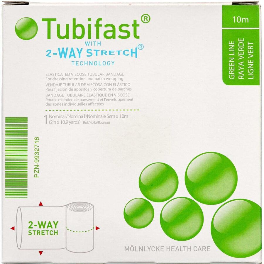 Tubifast 2-way stretch grøn