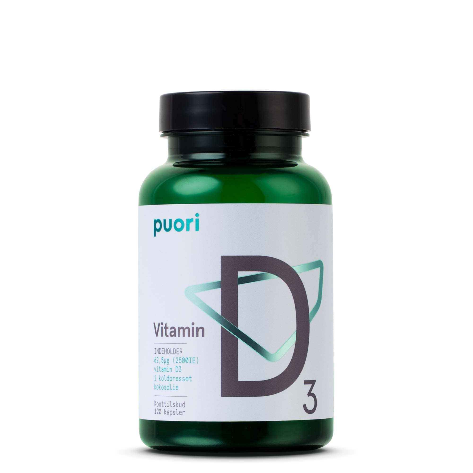 Puori Vitamin D3 62,5 Mikg