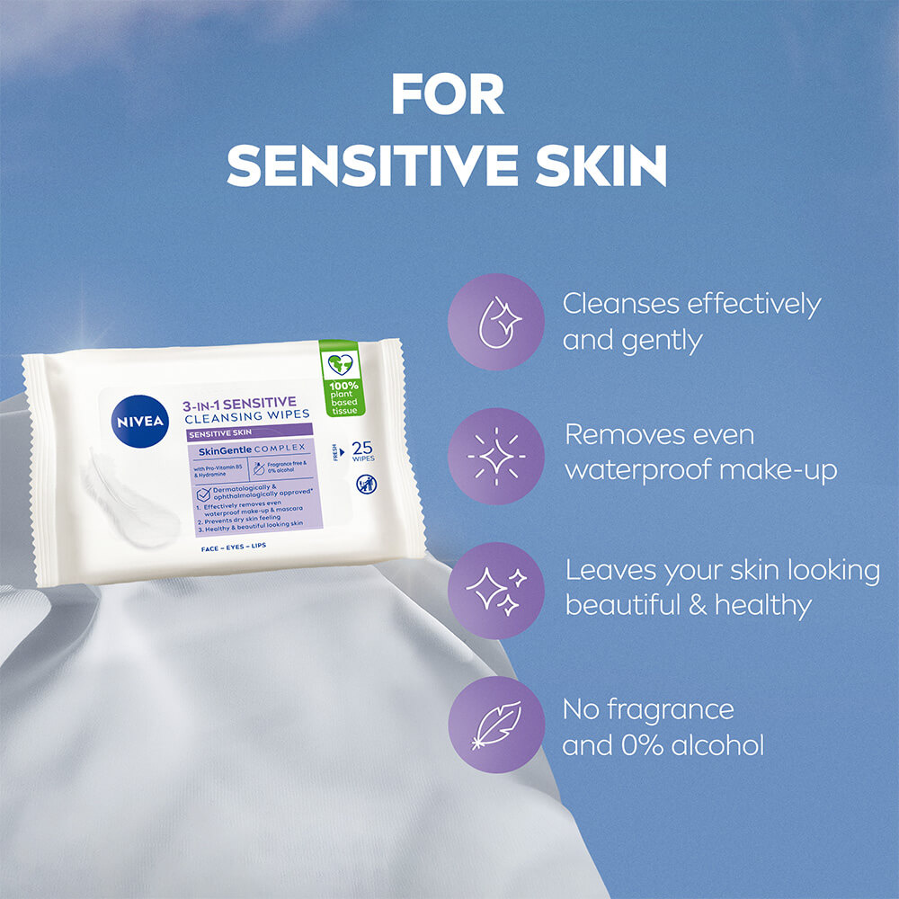NIVEA Sensitive Cleansing Wipes