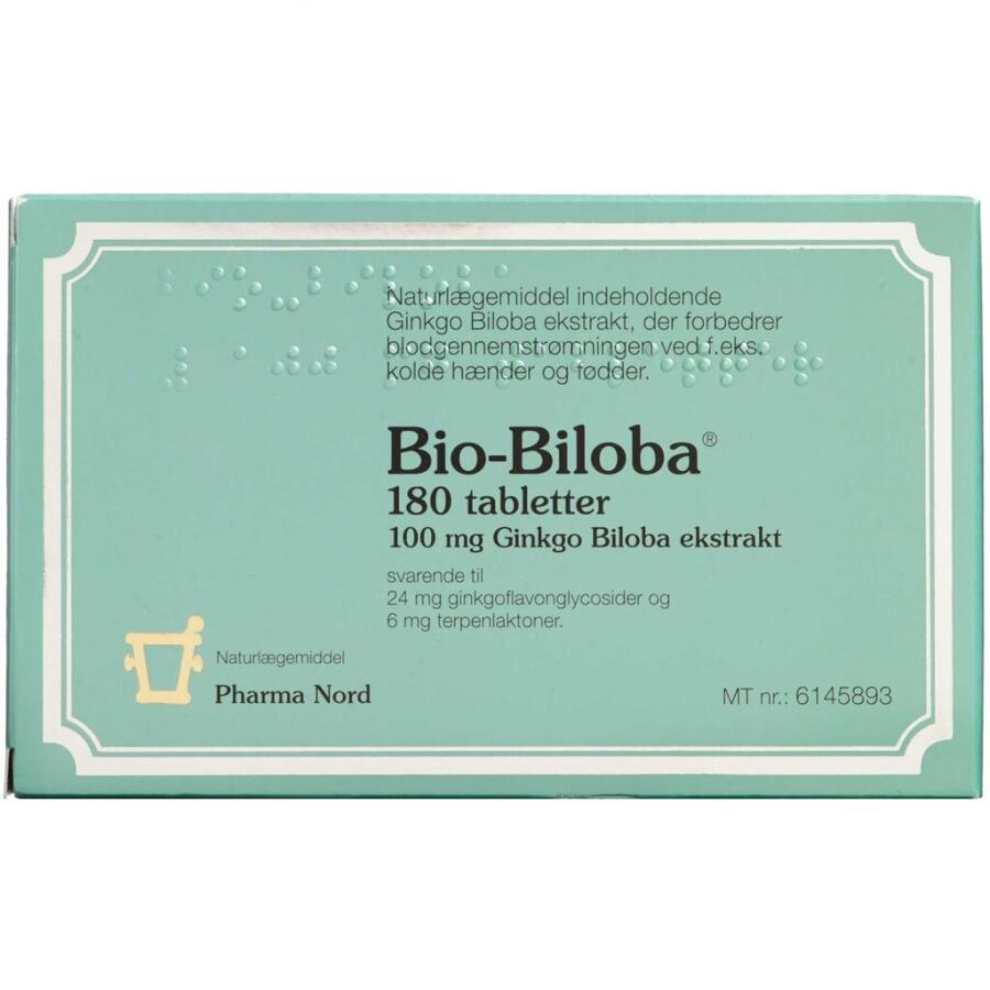 Bio-Biloba 100 mg tabletter