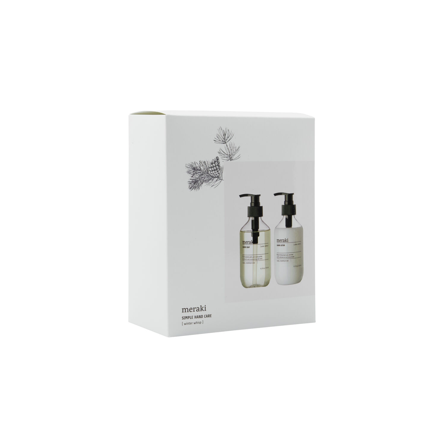 Meraki Gaveæske Winter Whisp hand soap + hand lotion