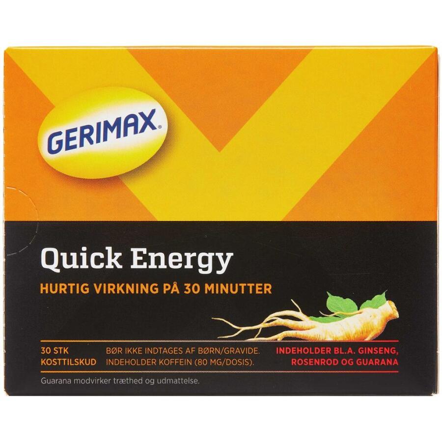 Gerimax Quick Energy Tabletter