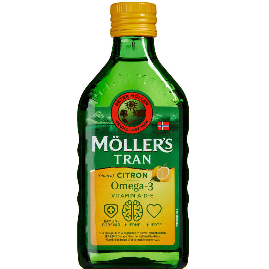 Møllers Tran Omega-3 Flydende Citrus