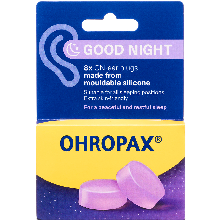 Ohropax Good Night Ørepropper 8 stk