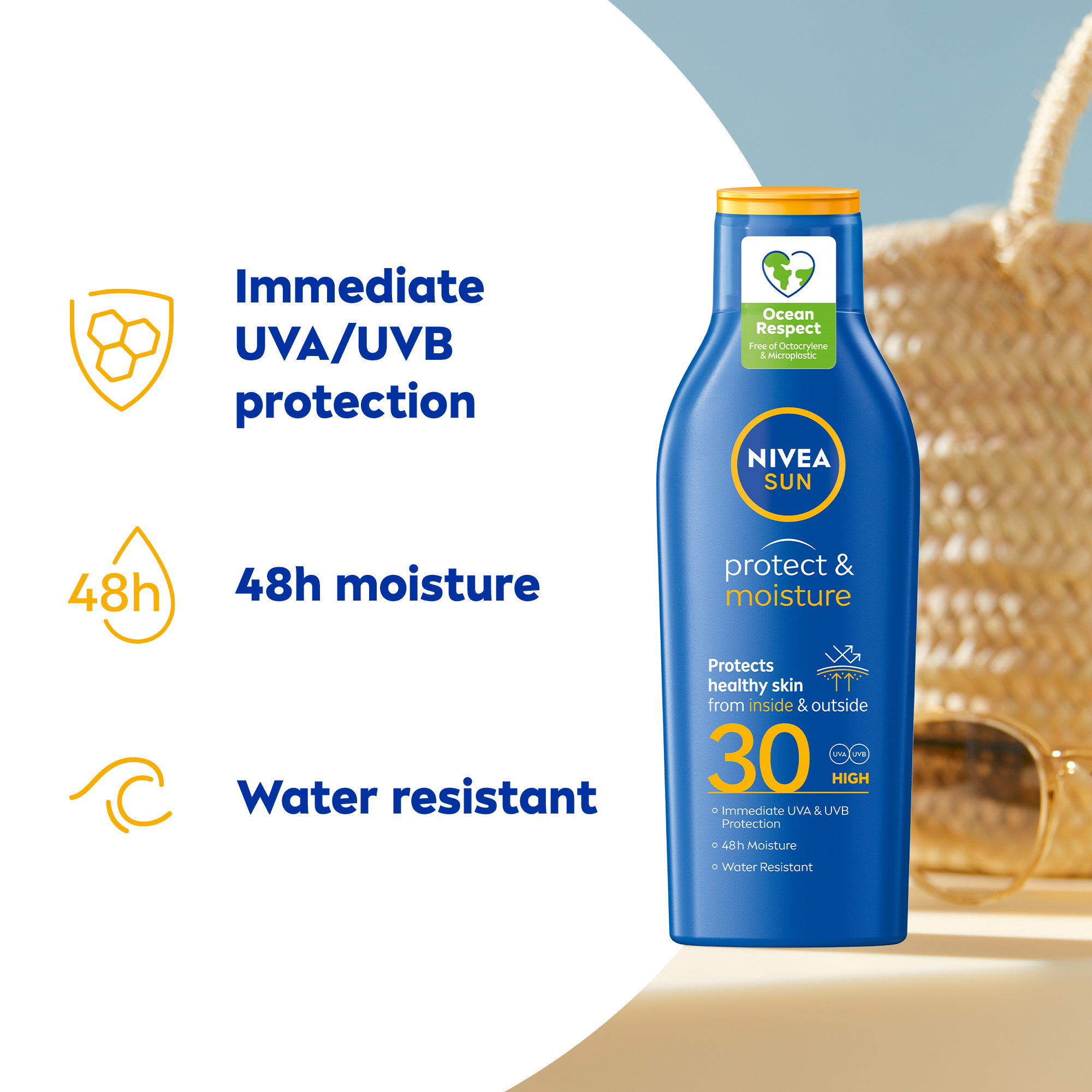 NIVEA Protect & Moisture Lotion SPF 30