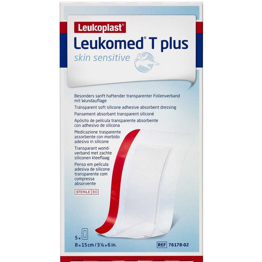 Leukoplast Leukomed T Plus Skin Sensitive 8x15 cm