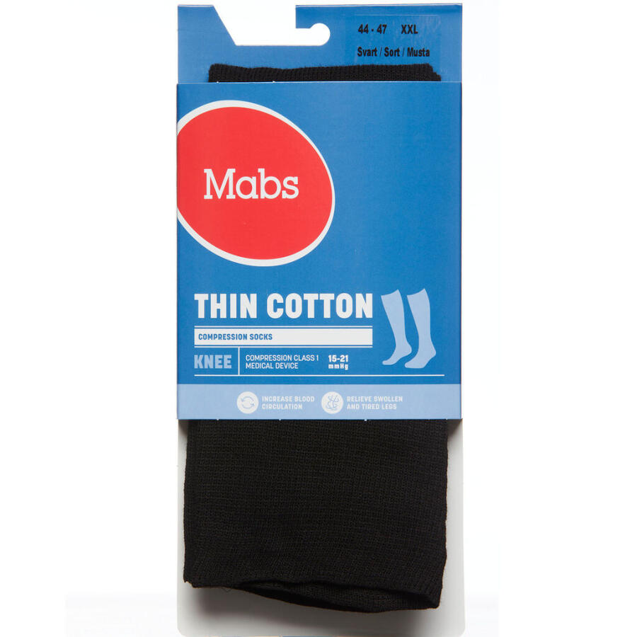 Mabs Thin Cotton Knee Sort XX-Large
