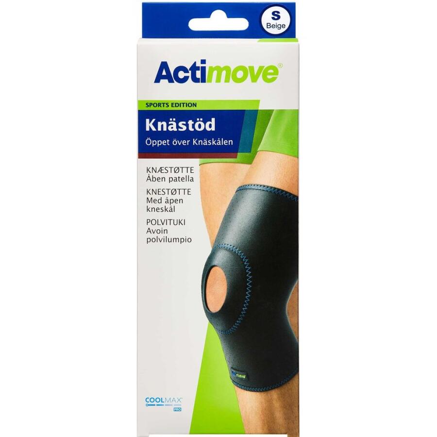 Actimove Knæstøtte Sports Edition med åben patella størrelse S