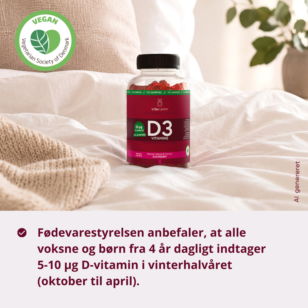 VitaYummy D3 (Raspberry) - 110 stk.