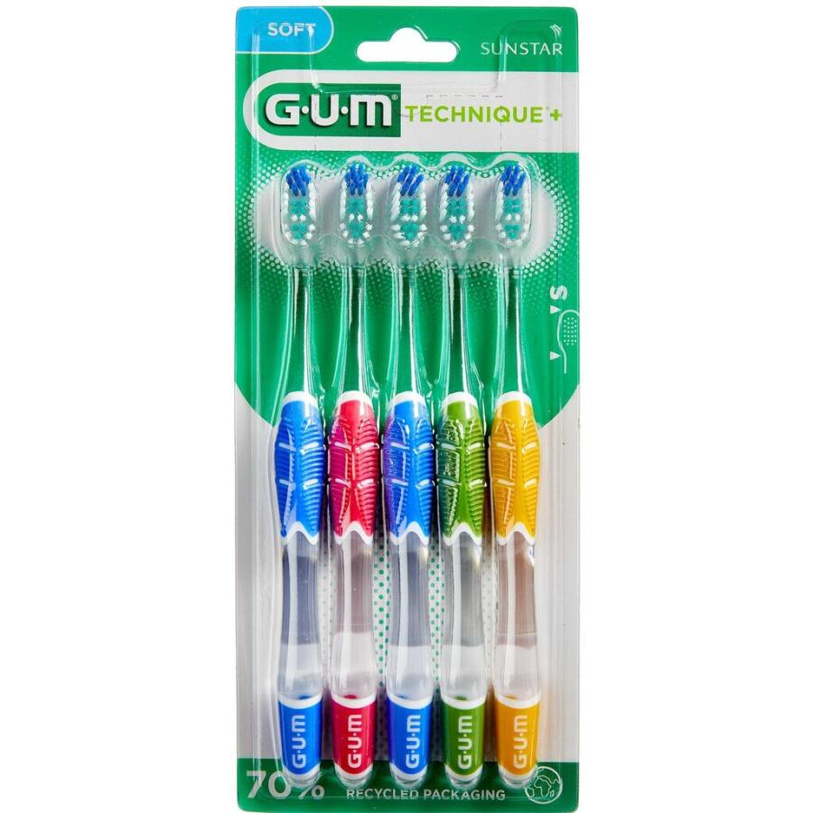 GUM Technique + tandbørste voksen blød