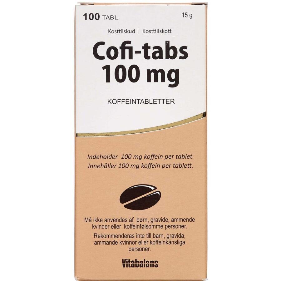 Cofi-Tabs 100 mg Tabletter