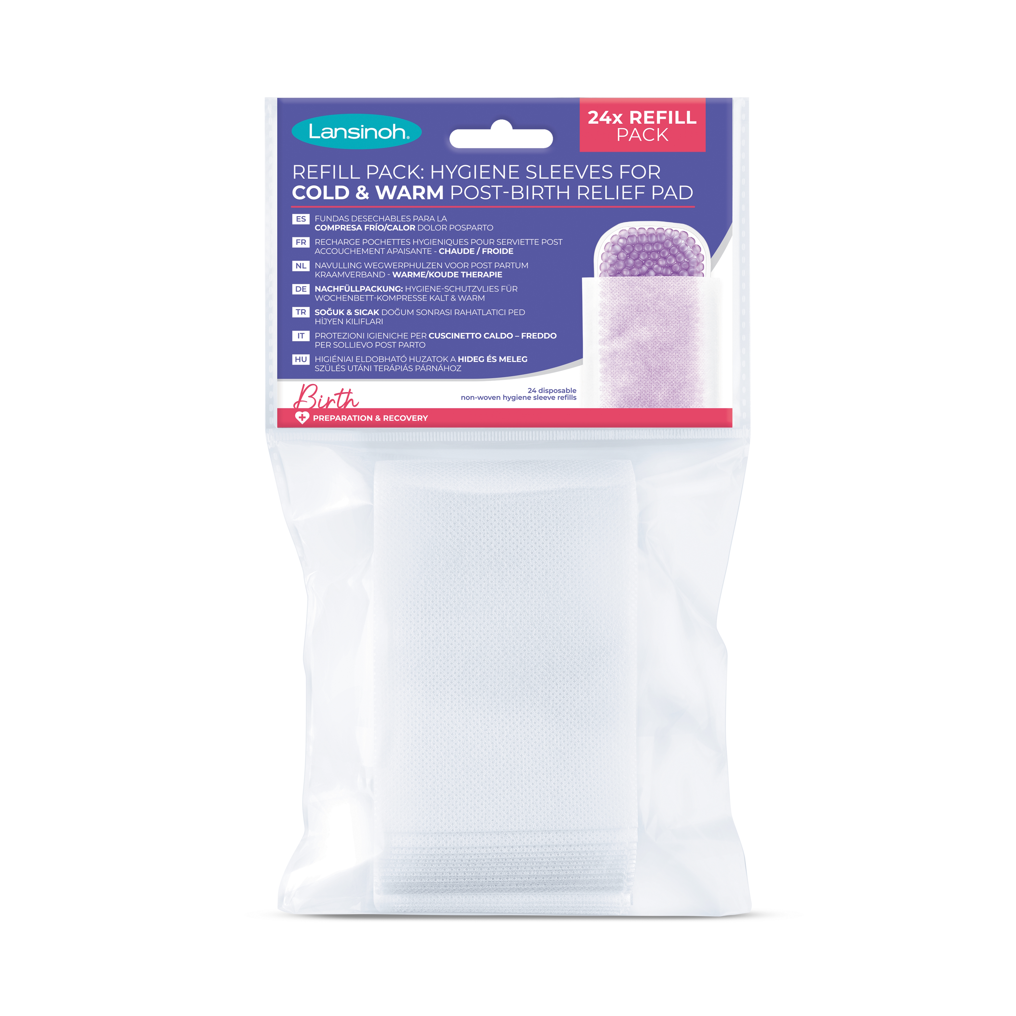 Lansinoh Cold & Warm Post-Birth Relief Pad Sleeve Refill