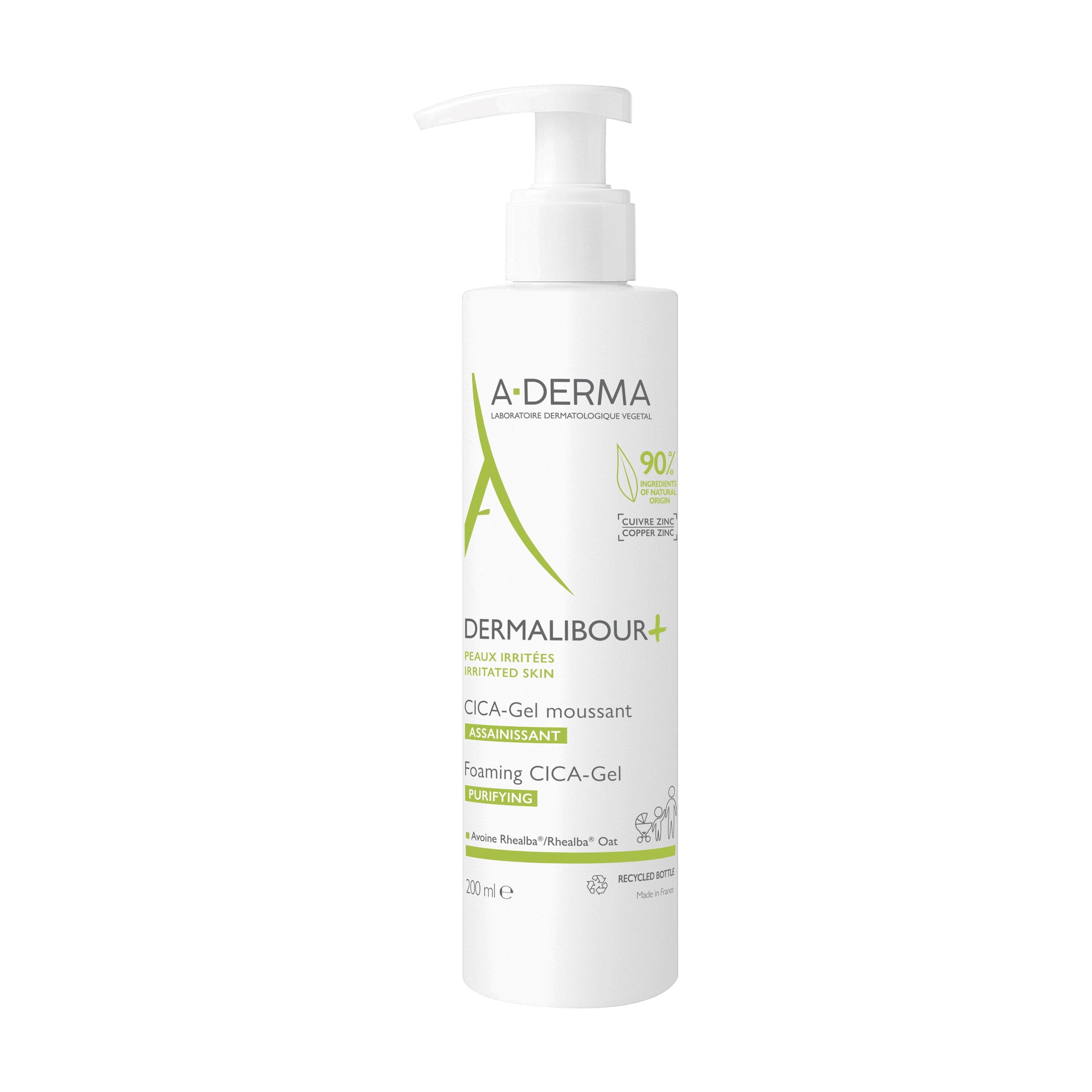 A-DERMA Dermalibour+ Foaming CICA Gel