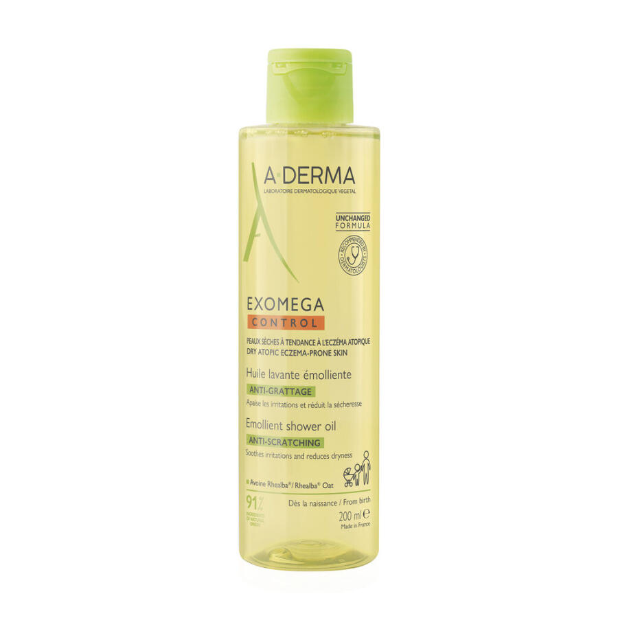 A-Derma Exomega Control Shower Oil