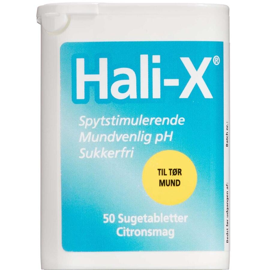Hali-X Tør mund Sugetablet m. Citron