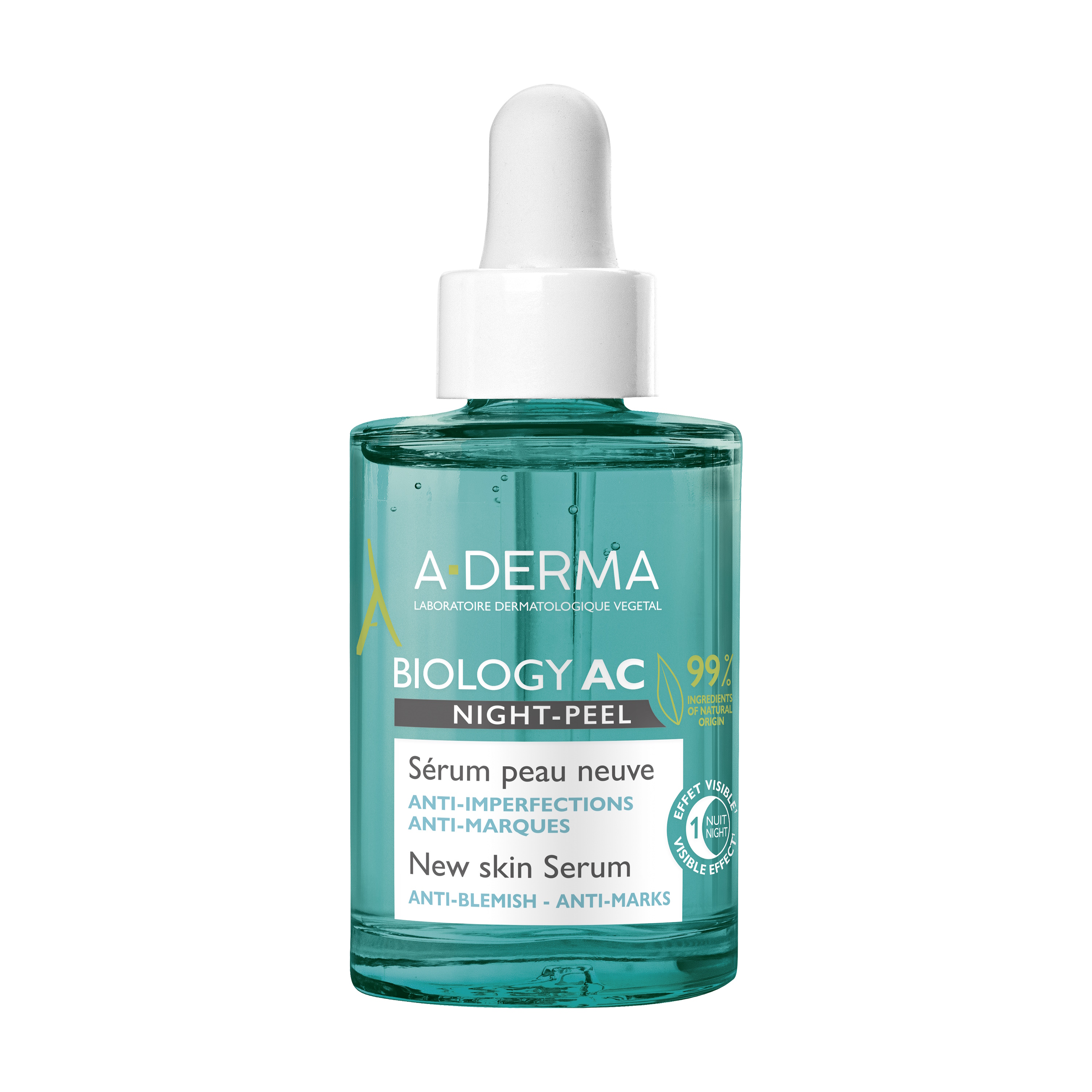 A-Derma Biology AC Night Peel Serum
