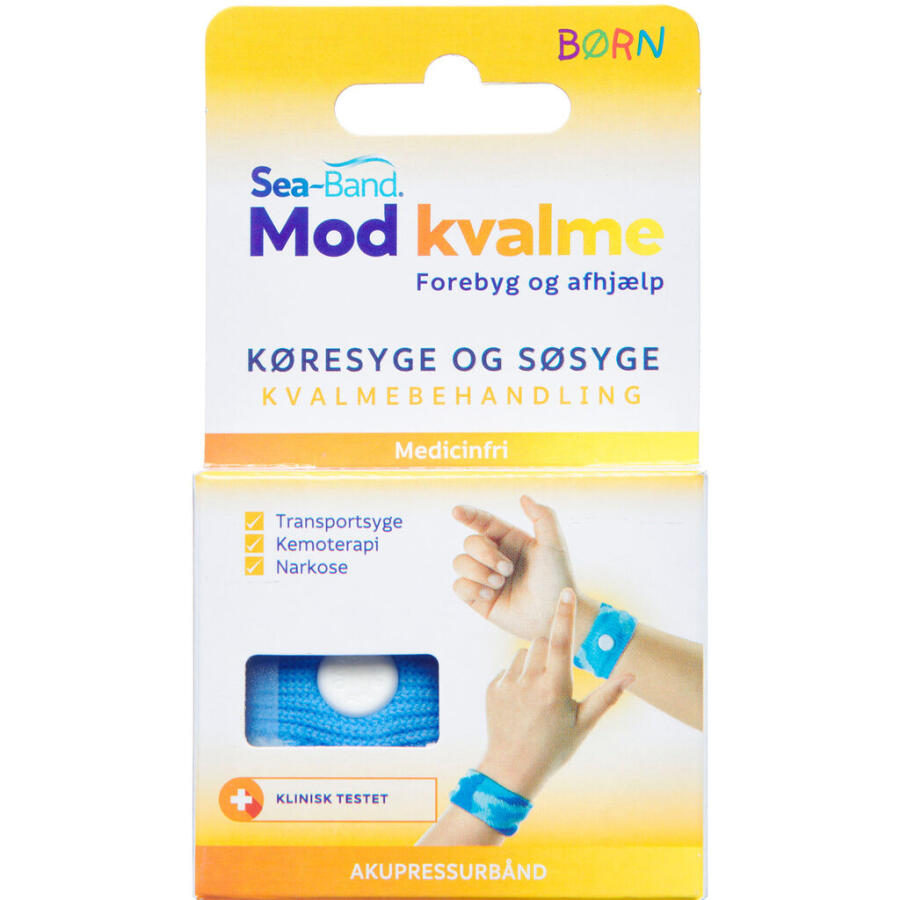Sea-Band Mod Kvalme Barn Blå