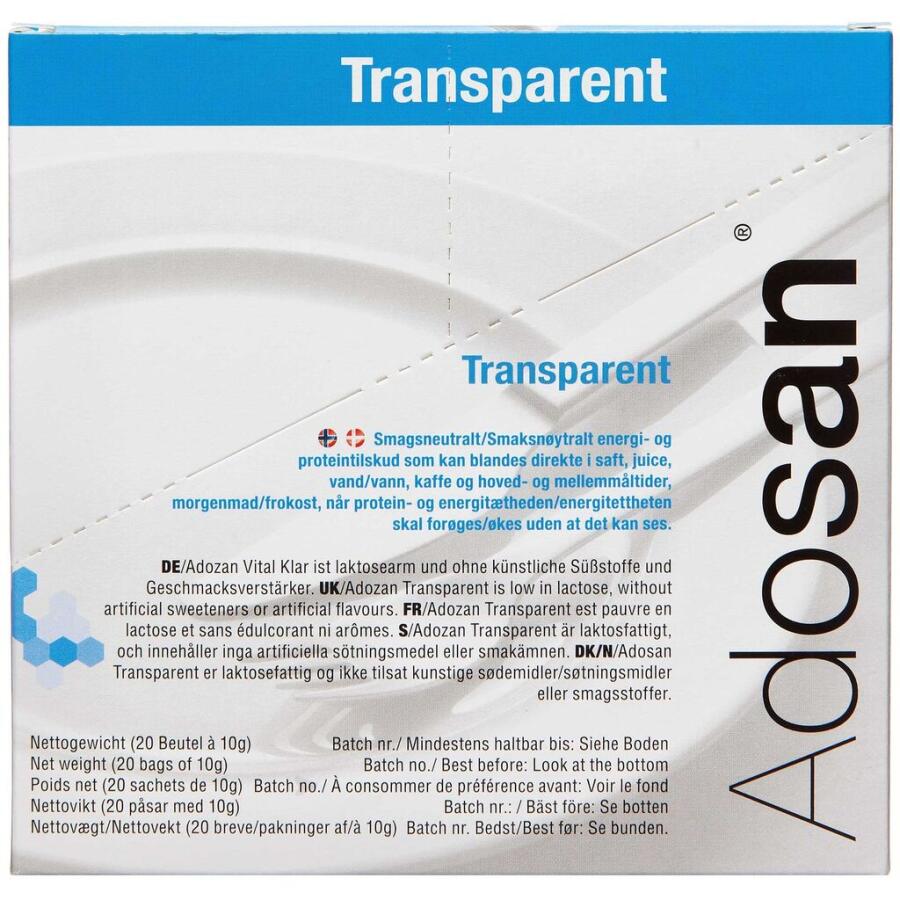 Adosan Pulver Transparent