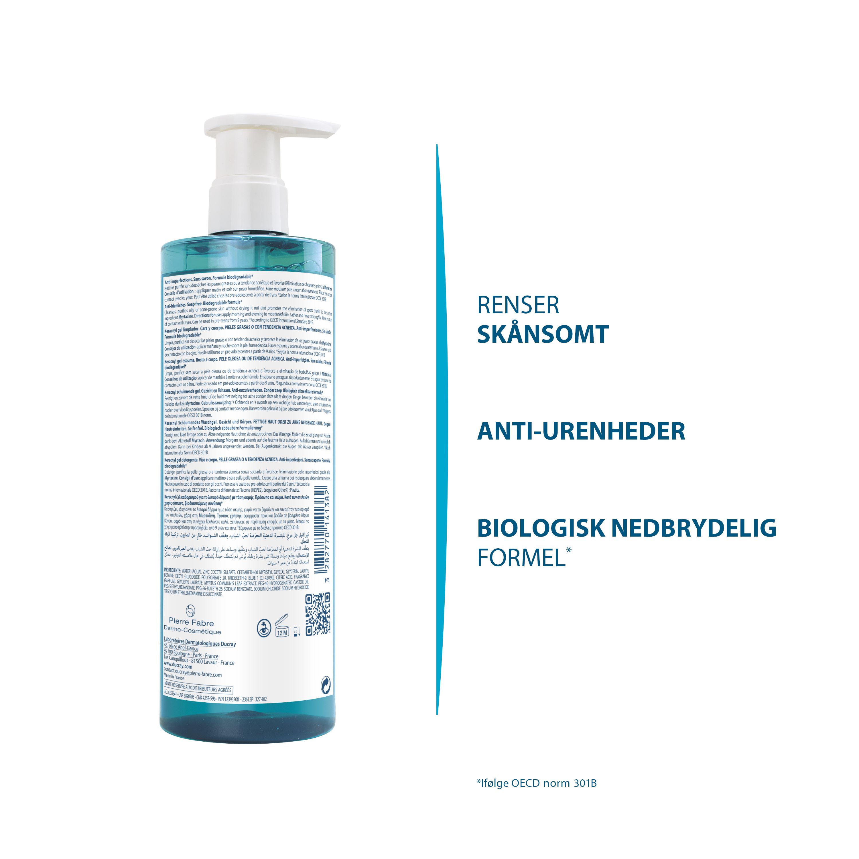 Ducray Keracnyl Foaming Gel