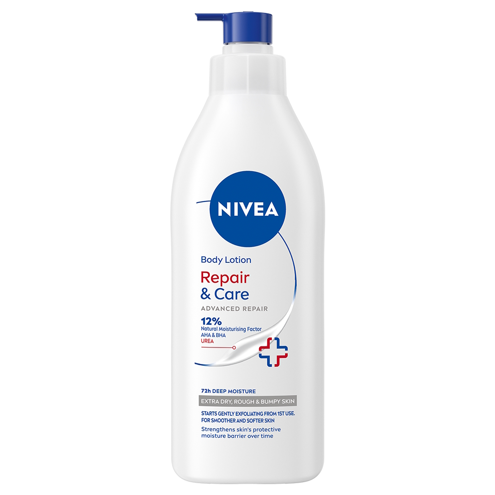 NIVEA Repair & Care Advanced Body Lotion med pumpe