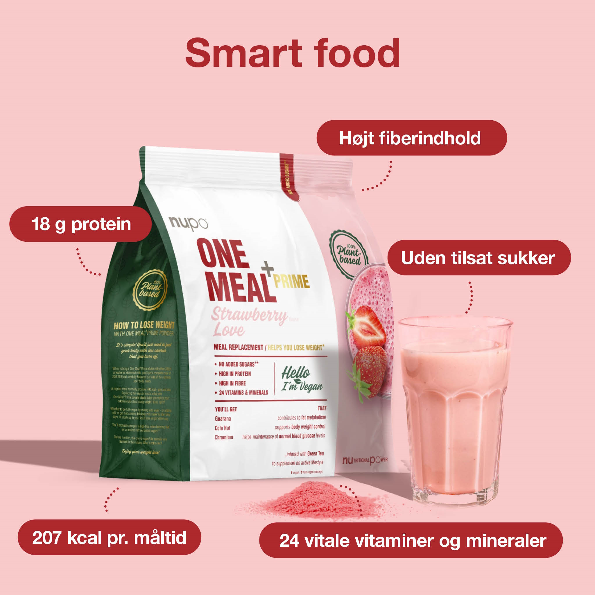 Nupo One Meal +Prime Strawberry Love